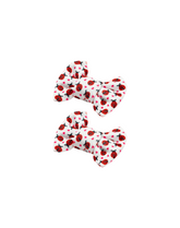 Ladybug Bow Clips